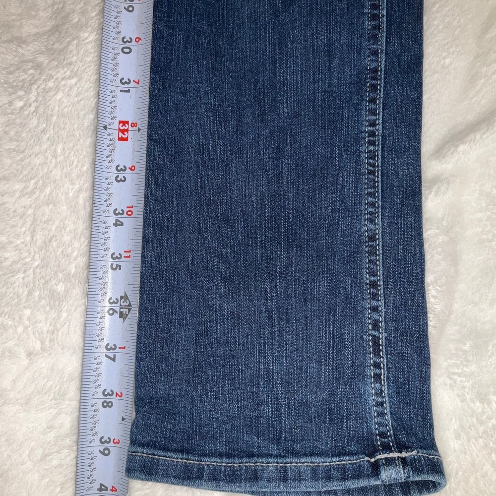 M Jeans by Maurices Mid-Rise Medium Wash Straight Leg Jeans Size 0 reg - Picture 7 of 8